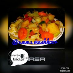 A picture of Vegetables source by ful@rny"ss kitchen.