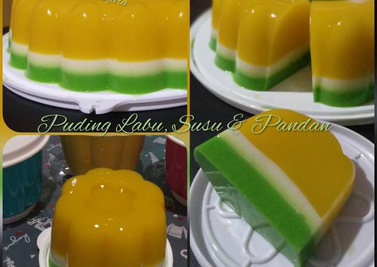  Resep   Puding  Labu Susu  Pandan  oleh Srirahayu Anshari 