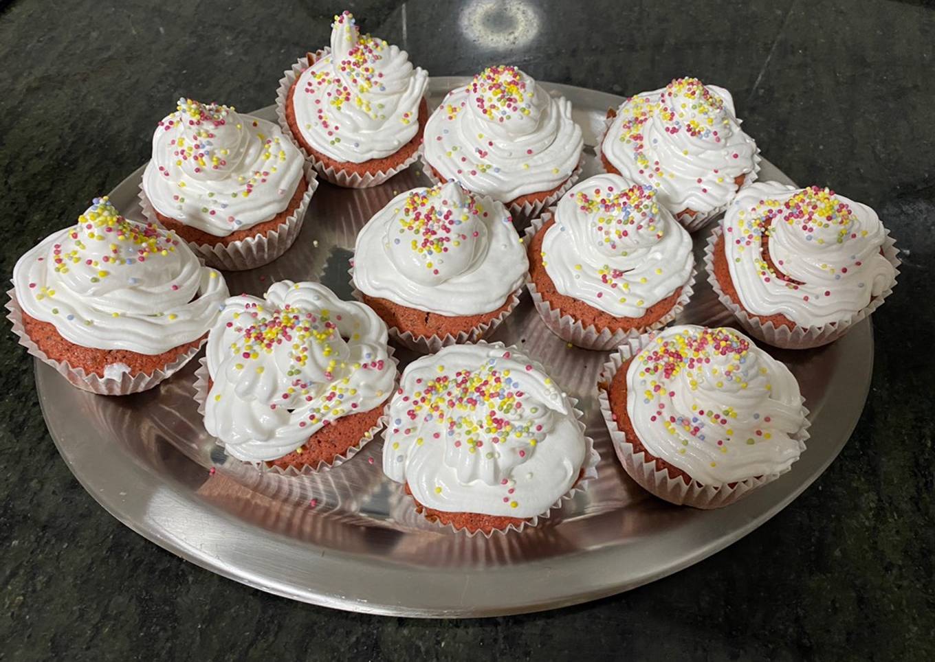 Cupcakes red velvet 🧁 ❣️