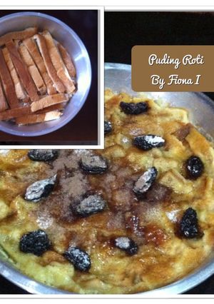 Foto resep PUDING ROTI