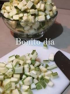 Una foto de Calabaza con verdura
