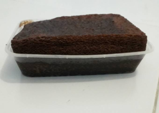 Resep membuat Brownies kukus chocolatos yang nagih banget