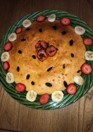 عکسی از دستور کیک موزی