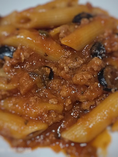 Una foto de Macarrones con curry