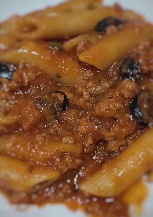 Una foto de Macarrones con curry