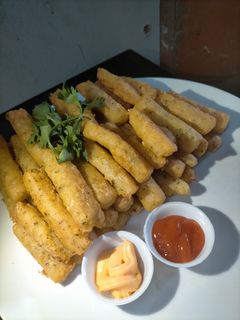 Foto resep Stik kentang keju pedas