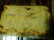 Una foto de empanada de pera
