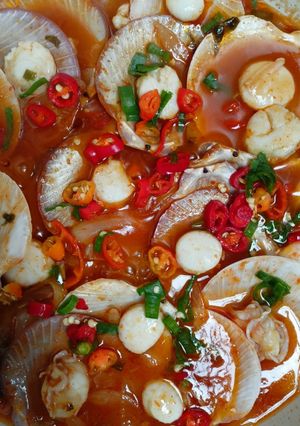 Foto resep Kerang Simping Saus Padang