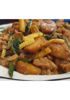 Foto resep Oseng bakso tahu