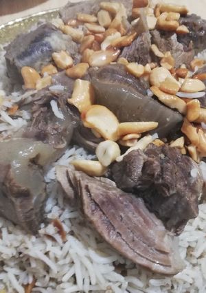 صورة لوصفة خروف محشي بطريقة مبسطة