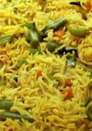 A picture of Vegetable Pulav.