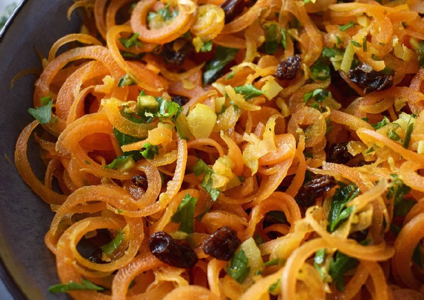 Indian Spiced Carrot Salad