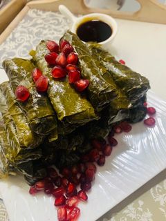 صورة لوصفة يلنجي ورق عنب بالزيت
