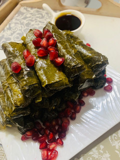 صورة لوصفة يلنجي ورق عنب بالزيت