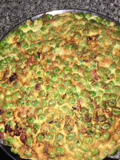 Una foto de Tortilla de arvejas