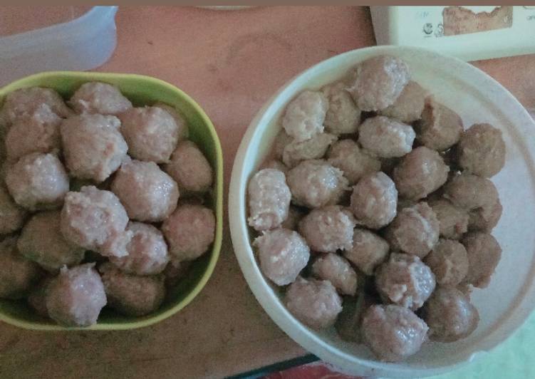 Resep Bakso sapi yang mudah