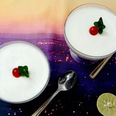 A picture of Cold Lemon Souffle.