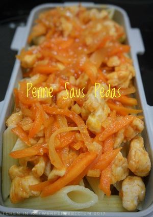 Foto resep Penne Saus Pedas super simple 😊 #pr_pasta