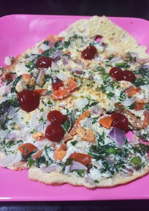 ऑमलेट (omlette recipe in marathi) रेसिपी चे मुख्य फोटो 