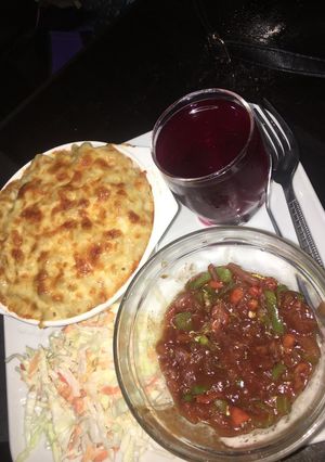 Macroni me cheese da sauce ainihin hoton girkin