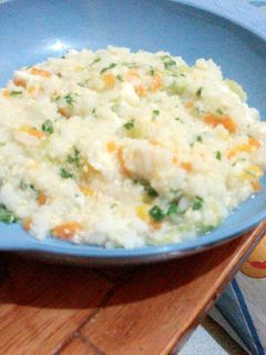 Foto resep Mpasi tim telur sayur 8+