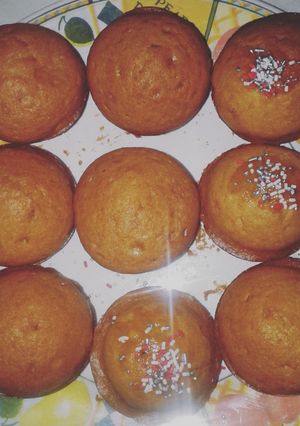 Una foto de Muffins veganos
