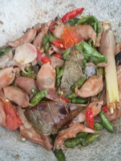 Foto resep Cumi asin tumis pedas