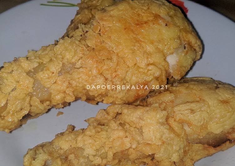 Resep Kentucky Fried Chicken(KFC) by Dapoer Rekalya Anti Gagal
