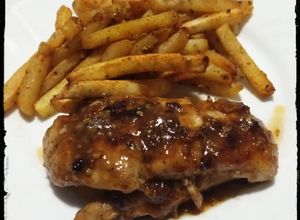 Foto de Peito de frango agridoce
