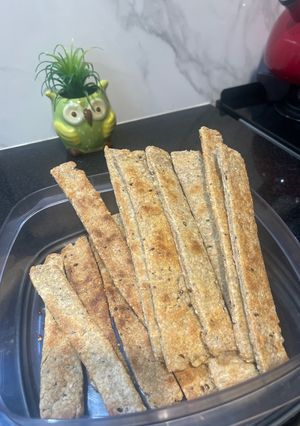 Una foto de Palitos de queso y semillas ☺️