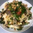 Gỏi rau muống gà xé phay