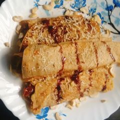 A picture of Wheat pitha roll.