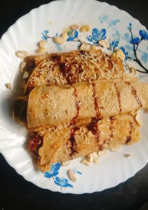 A picture of Wheat pitha roll.