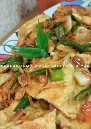 Foto resep Telur Dadar Tumis masak Tauco