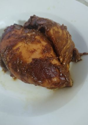 A picture of Chicken Mole.