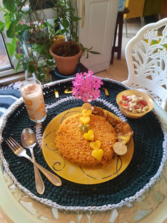 عکسی از دستور پلو قرمز (چکدرمه شمالی)