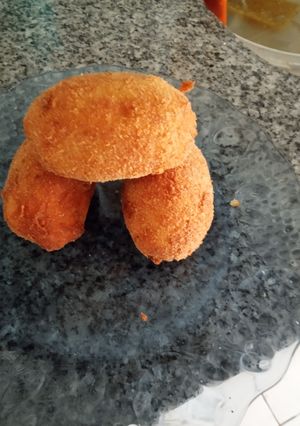 Una foto de Croquetas de papas con muzarella
