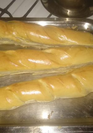Una foto de Pan tipo baguette