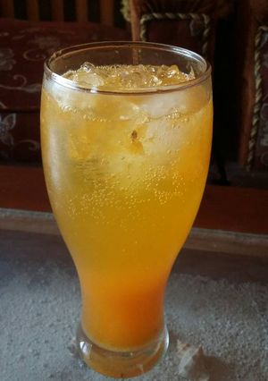 Foto resep MARKISA SQUASH (es markisa segar)