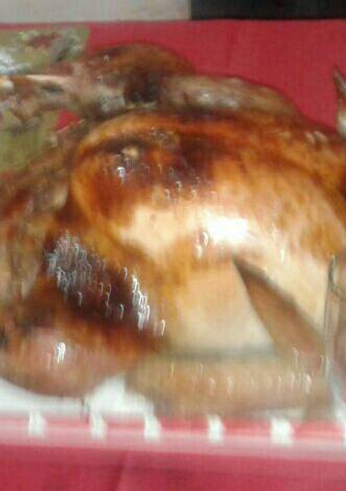Una foto de Pavo relleno para navidad- Ecuador