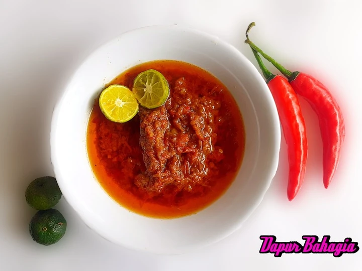 Cara Mudah Membikin Resep Sambal Terasi Goreng yang Menggugah Selera Anti Ribet, Uenak Banget