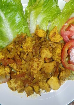 Foto resep Ayam Bumbu Kari