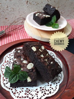 Foto resep 450. Chewy Brownies #PekanInspirasi #BikinRamadanBerkesan