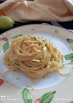 Foto di Spaghetti agrumati 🍊🍋🍊