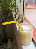 Smoothie de kéfir con piña