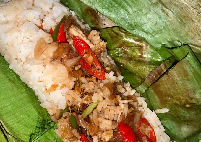 Mudah Banget Memasak Resep Nasi Bakar Ayam Lada Hitam