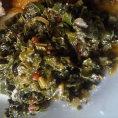 Tasty collards A picture of Tasty collards.