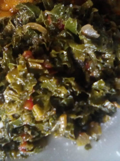 A picture of Tasty collards.