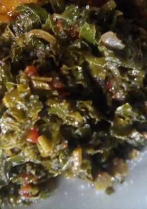 A picture of Tasty collards.