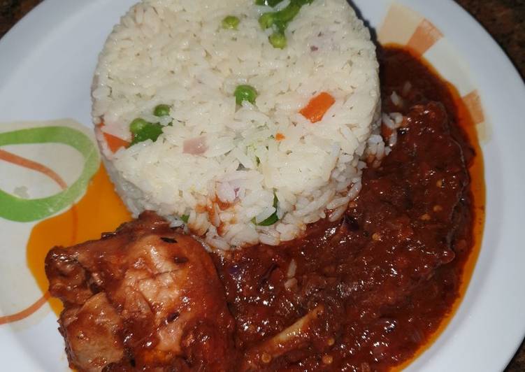 Recipe of Any-night-of-the-week Veggies rice nd stew